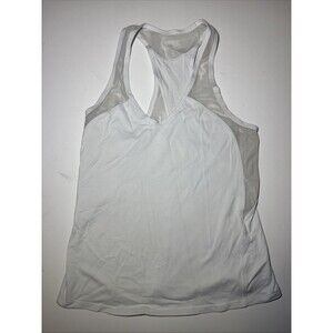 Lululemon White Racer Back Love Tank Top Wash Summit Wash Smoky Topaz Size 6